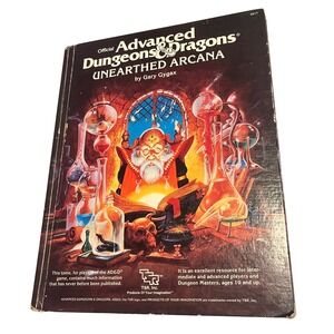 Advanced Dungeons & Dragons Unearthed Arcana AD&D 1st Edition TSR‎ 1985